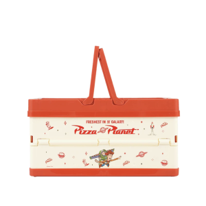 OHSOME Solo Corner Disney Toy Story Pizza Planet Diner Series Folding Tote Basket Keranjang Lipat Serbaguna