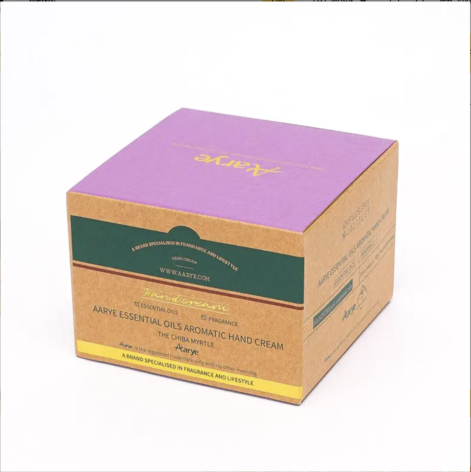 OHSOME-AARYE·ESSENTIAL OILS AROMATIC HAND CREAM 90g - Image 4