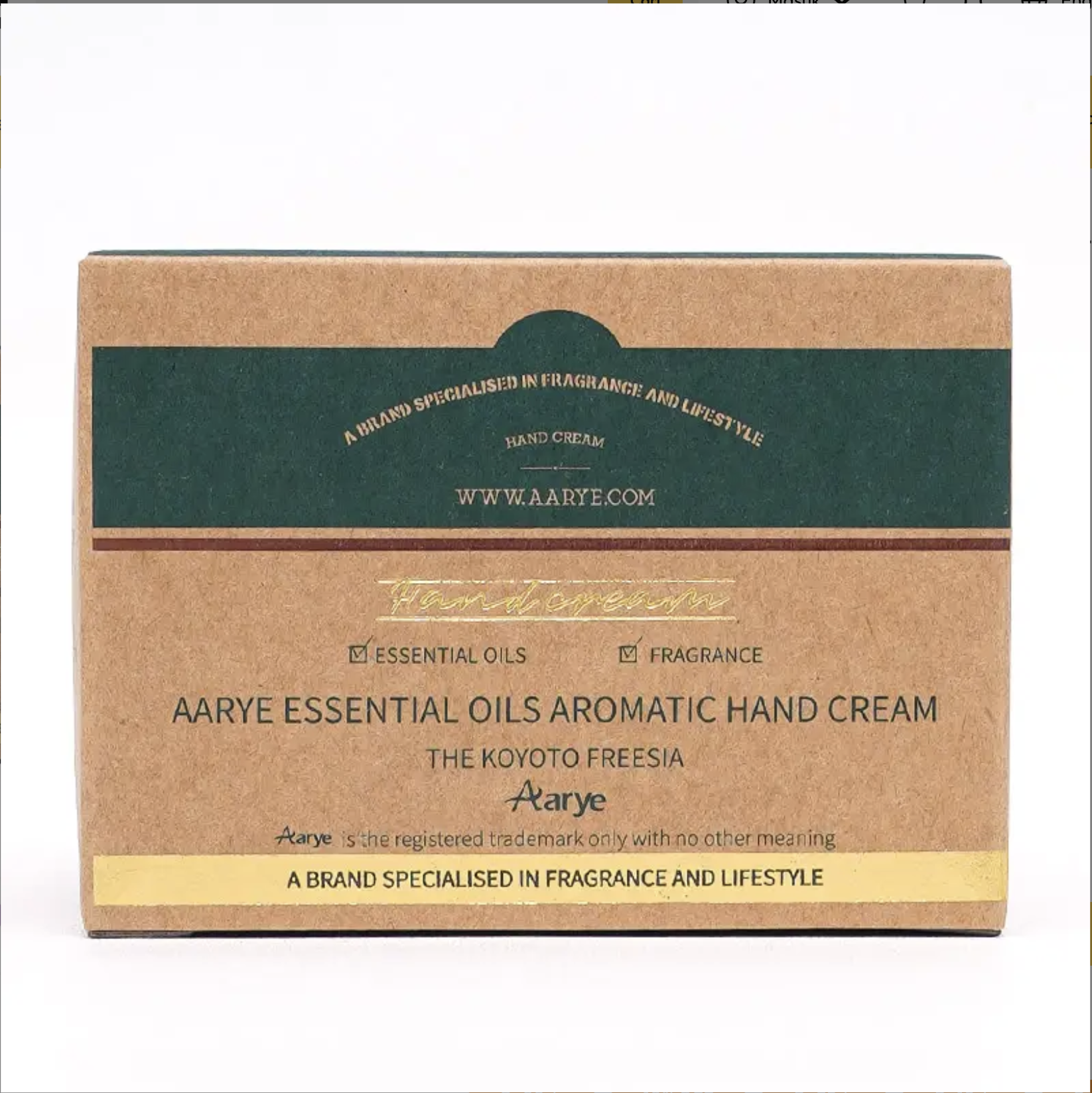 OHSOME-AARYE·ESSENTIAL OILS AROMATIC HAND CREAM 90g - Image 9