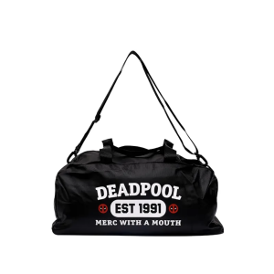 【OHSOME x Disney】UME Marvel Deadpool Backpack Tas Punggung Warna Hitam/Merah